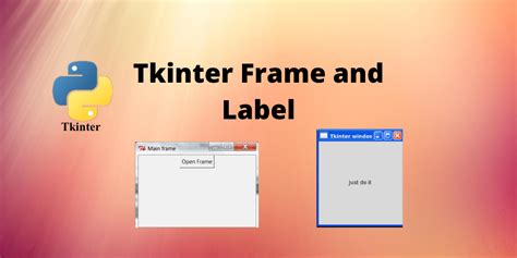 tkinter frame examples