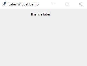tkinter label text options
