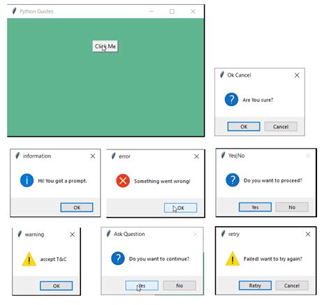 tkinter message box size