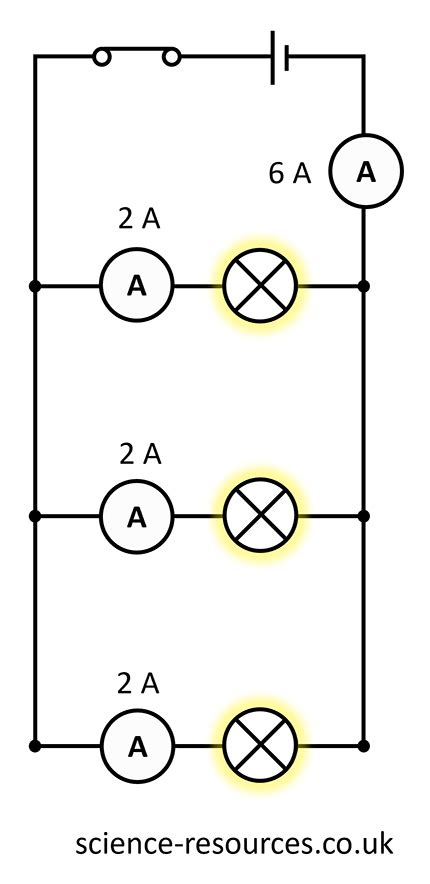 to calculate the total current in a parallel circuit with two branches you must