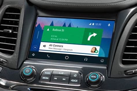 to continue select android auto on your vehicle screen