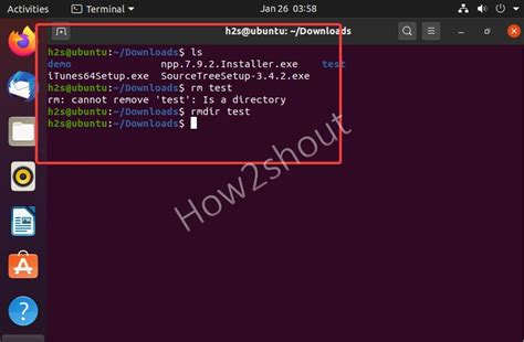 to delete temporary files in linux use the command