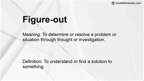 to figure out meaning in marathi with example