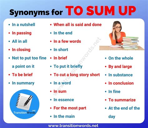 to sum up meaning in english