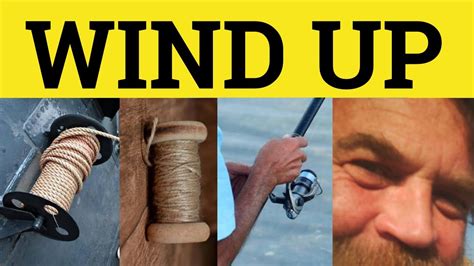 to wind up meaning in english