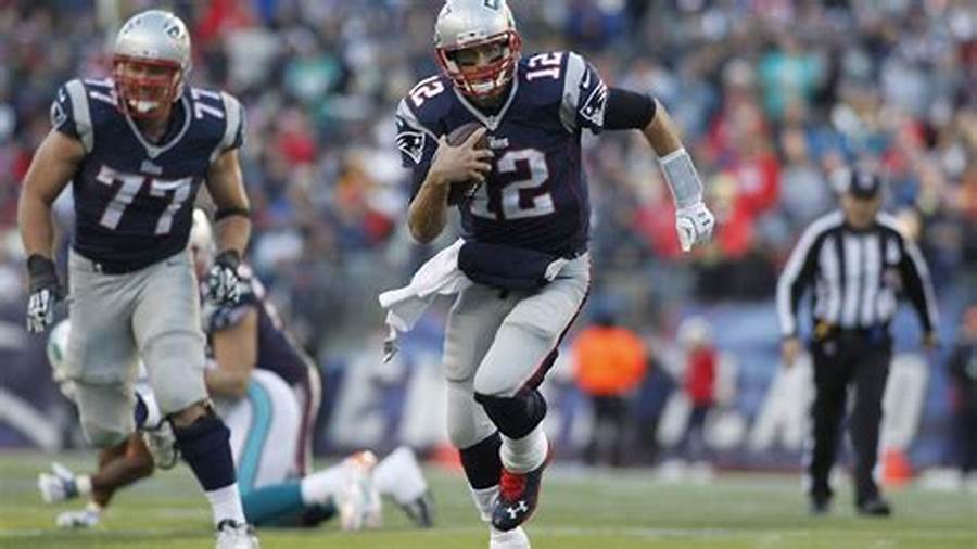 Tom Brady running
