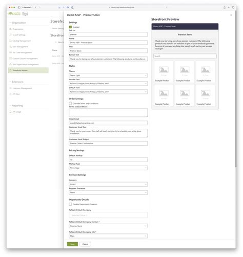 Tool For Instant Catalog Changes To Storefront