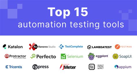 tools used for automated software testing