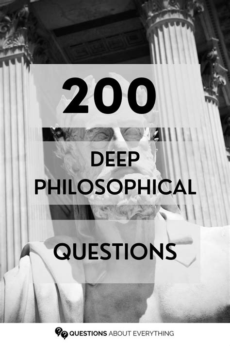 top 10 deep philosophical questions