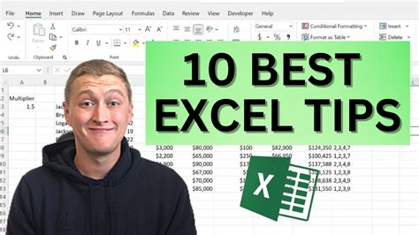top 10 excel tips for beginners