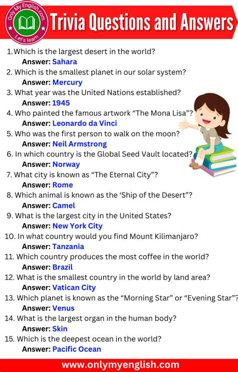 top 10 trivia questions and answers