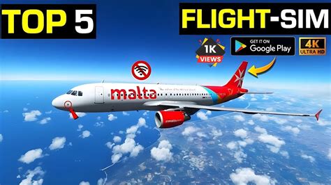 top 5 flight simulator games for android