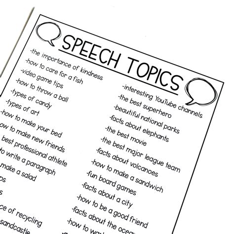 topics for presentation in english for students