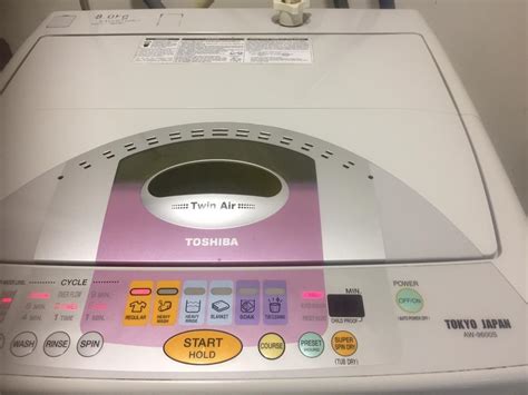 toshiba washing machine e5 error code