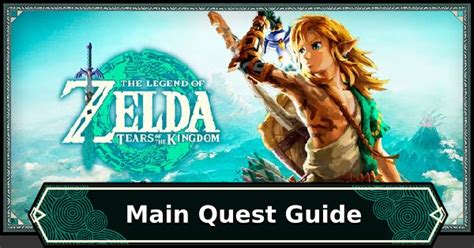 Totk Walkthrough Main Quest