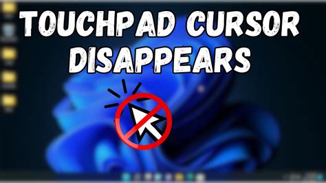 touchpad cursor not showing windows 10