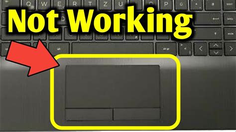 touchpad cursor not working windows 10