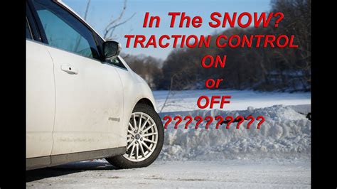 traction control on or off in ice