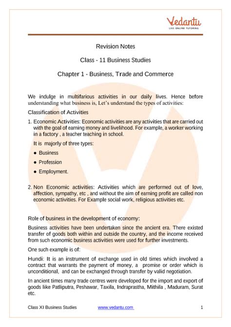 trade credit class 11 notes