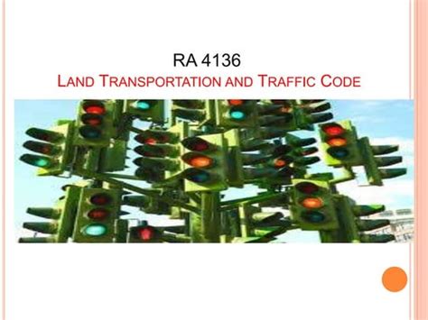 traffic code