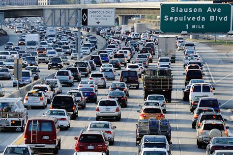 Traffic Jam in Los Angeles