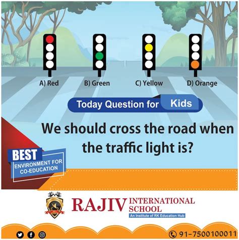 traffic light questions and answers