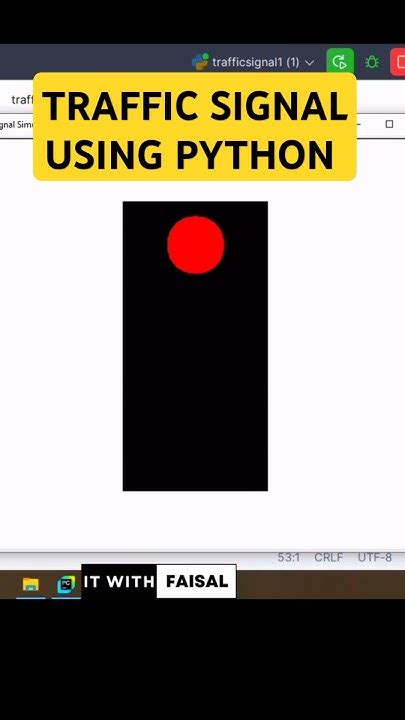 traffic signal problem in python