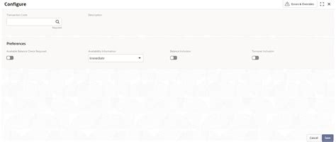 transaction code 13 in banking