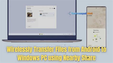 transfer data from android to windows wireless