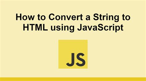 transform text to html js