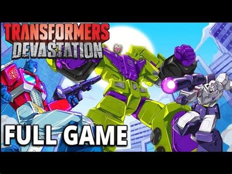 Transformers Devastation Full Walkthrough No Commentary Xbxo 360