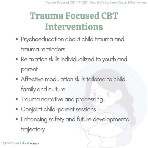 trauma focused cbt treatment plan example