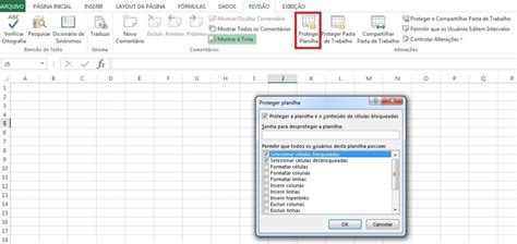 travar celula excel macbook