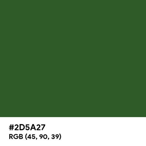 tree leaf green hex code