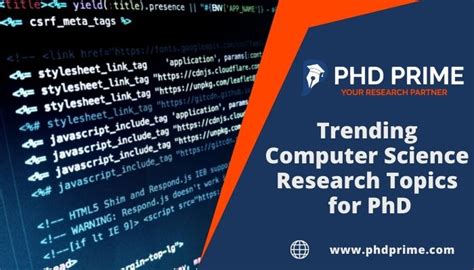 trending phd topics in computer science