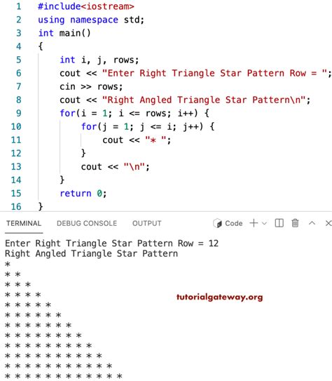 triangle star pattern program in c#