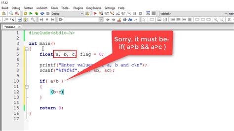 triangle validator program in c