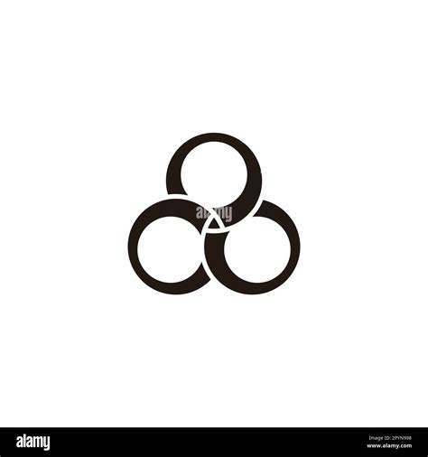 triangle with 3 circles symbol