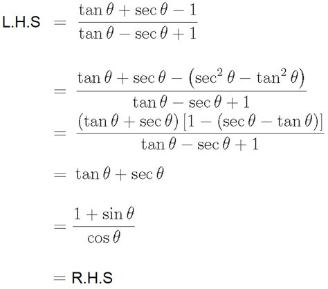 trig identities example problems
