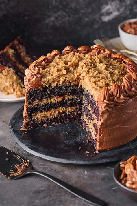 triple layer german chocolate cake recipe