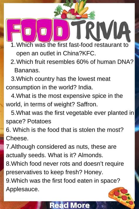 trivia question categories