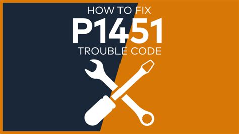 trouble code p1451