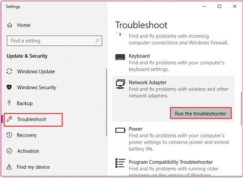 troubleshoot