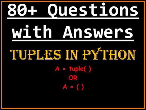 tuples questions in python class 11