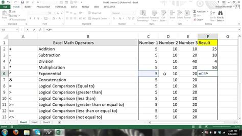 tutorial for excel formulas