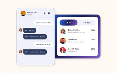 two examples of chat software