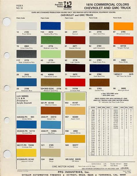two tone paint code
