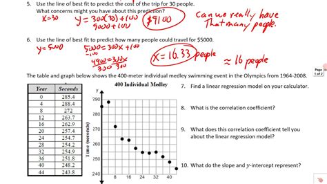 two variable data examples for students