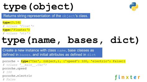 type define in python
