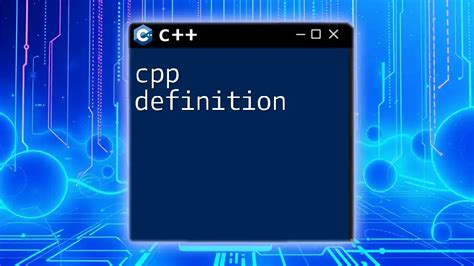 type definition c++